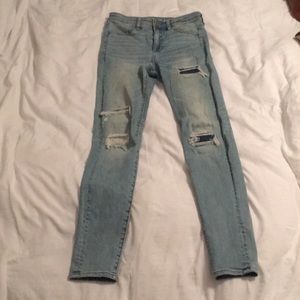 American Eagle Super Hi-rise Jegging size 4